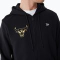 Pánská mikina New Era Team Script FZ Hoody Chicago Bulls black 4