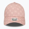 Dámská kšiltovka  New Era Monogram 9Forty New York Yankees pastel pink 3