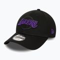 Pánská kšiltovka  New Era Side Patch 9Forty Los Angeles Lakers black 2