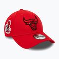 Pánská kšiltovka  New Era Side Patch 9Forty Chicago Bulls red