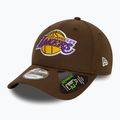 Pánská kšiltovka  New Era Repreve 9Forty Los Angeles Lakers dark brown 2