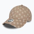 Dámská kšiltovka  New Era Monogram 9Forty New York Yankees pastel brown 2