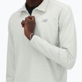 Pánská běžecká mikina New Balance Space Dye 1/4 Zip grey 5