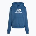 Dámská mikina New Balance French Terry Stacked Logo Hoodie blueagat 5