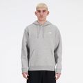 Pánská mikina New Balance Small Logo French Terry Hoodie athletic grey