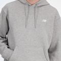 Pánská mikina New Balance Small Logo French Terry Hoodie athletic grey 4