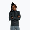 Pánská běžecká mikina New Balance Space Dye 1/4 Zip black