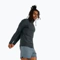 Pánská běžecká mikina New Balance Space Dye 1/4 Zip black 4