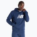 Pánská mikina New Balance Core Brushed Hoodie navy