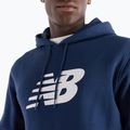 Pánská mikina New Balance Core Brushed Hoodie navy 5