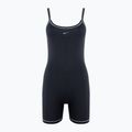 Dámská kombinéza Nike One Dri-FIT Short black/light orewood brown/cool grey