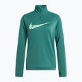 Dámská běžecká mikina Nike Swoosh Dri-FIT 1/4-Zip Mid bicoastal/vapor green