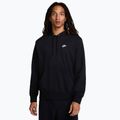 Pánská mikina Nike Club French Terry Pullover Hoodie black/black/white