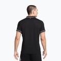 Pánské tenisové tričko Nike Court Heritage Polo black/white 3