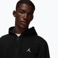 Pánská mikina Jordan Brooklyn Fleece Full Zip černá/bílá 4