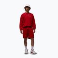 Pánská mikina  Jordan Brooklyn Fleece Crew gym red/white 2