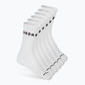 Ponožky  Jordan Everyday Crew 6 pairs white/gym red/black