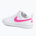 Dětské boty Nike Court Borough Low Recraft white/laser fuchsia 3