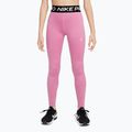 Dětské legíny Nike Pro Dri-FIT magic flamingo/white