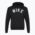 Pánská sportovní mikina Nike Swoosh Dri-Fit Fitness Hoodie black/black/white