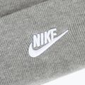 Zimní čepice  Nike Peak Futura Beanie dark grey heather/white 3