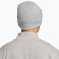 Zimní čepice Nike Peak Swoosh Beanie dark grey heather/white 3