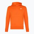 Pánská mikina Nike Sportswear Club Fleece Hoodie safety orange/ safety orange/ white