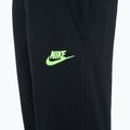 Dětské kalhoty Nike Sportswear Club Fleece black / volt 3