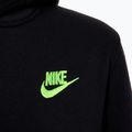 Dětská mikina Nike Sportswear Club Fleece black/yellow 3
