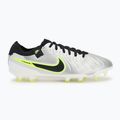 Pánské kopačky Nike Tiempo Legend 10 Pro FG metallic silver/volt/black 2