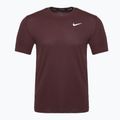 Pánské běžecké tričko Nike Miler Dri-Fit UV burgundy crush