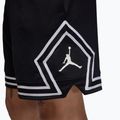 Pánské basketbalové šortky  Jordan Mesh Diamond 4" black/white/white 6