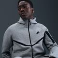 Pánská mikina Nike Tech Windrunner Full Zip cave dark grey heather/black 5