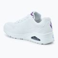 Dámské boty SKECHERS JGoldcrown Uno Spread The Love white/light purple 3