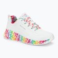 Dámské boty  SKECHERS Uno Lite Exuberant Hearts white/multi