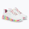 Dámské boty  SKECHERS Uno Lite Exuberant Hearts white/multi 5