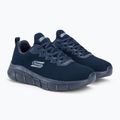 Pánská obuv SKECHERS Bobs B Flex Chill Edge navy 4