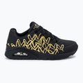 Dámské boty  SKECHERS JGoldcrown Uno Golden Heart black/multicolor metallic 2