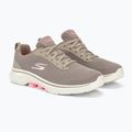 Dámské boty SKECHERS Go Walk 7 Clear Path taupe/pink 4