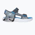 Dětské sandály SKECHERS S-Lights Creature Splash charcoal/blue