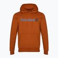 Pánská mikina  Timberland Linear Logo Hoodie umber