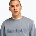 Pánská mikina Timberland Embroidery Tonal Crew Neck folkstone gray 4