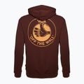 Pánská mikina Vans Thumb Logo Loose Pullover bitter chocolate 2