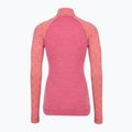 Dámská termo mikina  Smartwool Classic Thermal Merino Base Layer 1/4 Zip Boxed garden pink digi snow 4