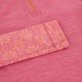 Dámská termo mikina  Smartwool Classic Thermal Merino Base Layer 1/4 Zip Boxed garden pink digi snow 6
