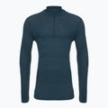 Pánská termo mikina Smartwool Intraknit Thermal Merino Base Layer 1/4 Zip twilight blue 3