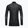 Pánská termo mikina Smartwool Intraknit Thermal Merino Base Layer 1/4 Zip black/white 2