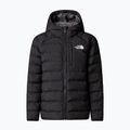 Dětská péřová bunda The North Face Reversible Perrito Hooded black/smoked pearl 6
