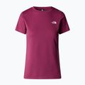 Dámské tričko The North Face Simple Dome Slim Tee cyber berry 4