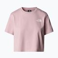 Dámské tričko The North Face Simple Dome Cropped Slim Tee metal pink 4